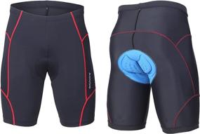 img 1 attached to ANIVIVO Cycling Padding Non Slip Shorts（Blue，5XL） Sports & Fitness for Other Sports
