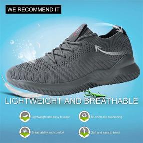 img 3 attached to 👟 Lightweight and Breathable Men's Business Shoes with Athletic features - Running Sneakers