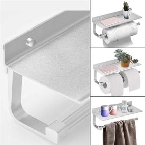 img 2 attached to 🚿 Enhance Your Bathroom's Aesthetics with BESy Mounted Aluminum Polished Bathroom Accessories