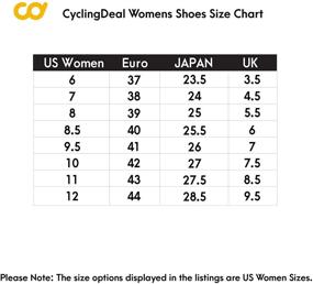 img 3 attached to CyclingDeal Universal 9 Degree Floating Compatible Women's Shoes for Athletic