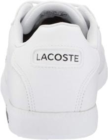 img 2 attached to 👟 Lacoste Graduate White Leather Men's Fashion Sneakers