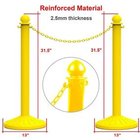 img 2 attached to 🚧 Revolutionary Reliancer Stanchions: Fillable Barriers for Ultimate Crowd Control