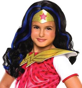 img 2 attached to Girls Super Wonder Rubies Costume