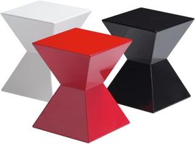 img 1 attached to 🌞 Stylish and Sleek: Sunpan Modern Urban Unity End Tables in White