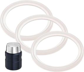 img 4 attached to 3-Pack of Thermos (TM) Food Jar 16 and 24 Ounce - Impresa Products Compatible Gaskets/O-Rings/Seals - BPA-/Phthalate-/Latex-Free - Replacement for 16 and 24 Ounce Containers