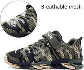 img 3 attached to 👟 KUNWFNIX Lightweight Breathable Athletic Boys' Sneakers: Optimized for a Comfortable Fit