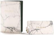 👜 eccolo marble passport holder: stylish and practical luggage essential logo