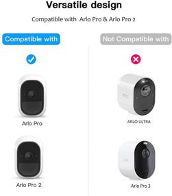 img 3 attached to 🏠 Arlo Pro, Arlo Pro 2 - All-Weather Birdhouse: Ultimate Protective Case for Indoor and Outdoor Use (White, 1-Pack)