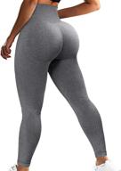 ultimate oudisen seamless workout leggings: high 💪 waist, tummy control & butt lift compression for women logo