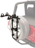 🚲 hollywood racks bolt-on spare tire rack, black, 2 bike: secure and stylish bike carrier for spare tires logo