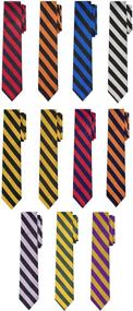 img 2 attached to Jacob Alexander Stripe College Striped Men's Accessories