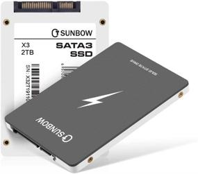 img 3 attached to 💾 TC SUNBOW 2ТБ SSD - Улучшенная производительность кэша SATA III 3D NAND, Внутренний твердотельный накопитель формата 2,5 дюйма, Скорости до 560 МБ/с