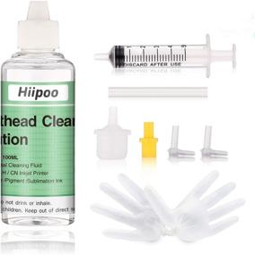 img 4 attached to Universal Printhead Cleaning Kit for HP Canon Brother Inkjet Printers - Compatible with 8600 8610 ET-2650 WF-2650 WF-2750 WF-7710 WF-7720, etc. - High-Efficiency Premium Syringe, 100ML