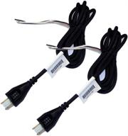 🔌 dewalt dw704/dw705/dw708 replacement power cord (2 pack) - 10'/16 g/2-wire - #330078-98-2pk logo