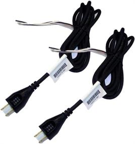 img 1 attached to 🔌 Dewalt DW704/DW705/DW708 Replacement Power Cord (2 Pack) - 10'/16 G/2-Wire - #330078-98-2pk