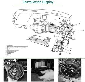 img 2 attached to Мотор вентилятора отопителя A/C для 2010-2012 Ford Fusion, Lincoln MKZ и 2010-2011 Mercury Milan. Сборка