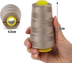img 3 attached to 🧵 Polyester Overlock Machine Thread for Sewing