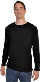 img 1 attached to Swan Fleece Lined Long Sleeve Thermal 8915_B_Cold_3XL Sports & Fitness