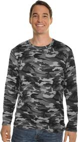 img 3 attached to Swan Fleece Lined Long Sleeve Thermal 8915_B_Cold_3XL Sports & Fitness