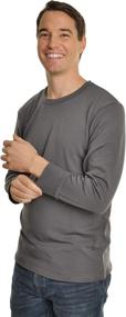 img 2 attached to Swan Fleece Lined Long Sleeve Thermal 8915_B_Cold_3XL Sports & Fitness