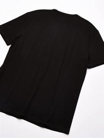 img 1 attached to 👕 Black Men's Clothing and T-Shirts & Tanks by Armani Exchange with Tonal Contrast