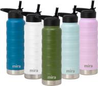 mira stainless insulated reusable leak proof logo