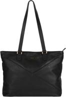 👜 kenneth cole reaction east bay babe 15-inch laptop & tablet rfid business travel tote - messenger computer bag logo