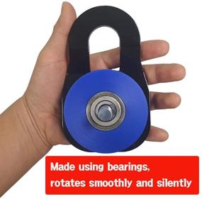 img 2 attached to 🔒 SSACK блок-захват - лебедка с искусственным веревочным шкивом и максимальной нагрузкой 29 000 фунтов.
