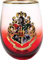 🏰 hogwarts crest stemless glass by spoontiques логотип