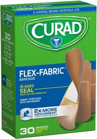 img 3 attached to 🩹 Curad Flex-Fabric Bandages, Various Sizes, Pack of 30