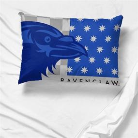 img 1 attached to 🧙 Enhance Your Ravenclaw Pride with this Reversible Harry Potter Pillowcase - Officially Licensed Kids Super Soft Bedding