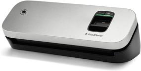 img 4 attached to 📦 Compact FoodSaver Vacuum Sealer: Save Space and Preserve Food Freshness with Sous Vide Capability, Compatible with FoodSaver Bags and Rolls - 5.7 x 12.2 x 4.3 inches, Silver