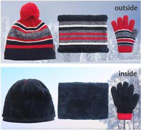 img 3 attached to Пальчики для зимней прогулки: аксессуары для девочек-младших в холодную погоду