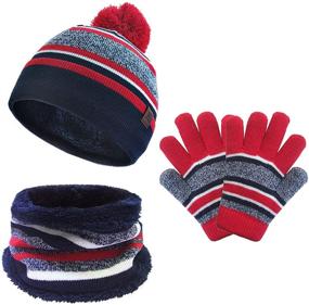 img 4 attached to Пальчики для зимней прогулки: аксессуары для девочек-младших в холодную погоду