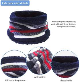 img 1 attached to Пальчики для зимней прогулки: аксессуары для девочек-младших в холодную погоду