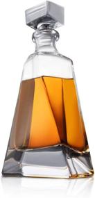 img 4 attached to 🥃 Lead-Free Whiskey Decanter: Atlas Non-Lead Glass Container