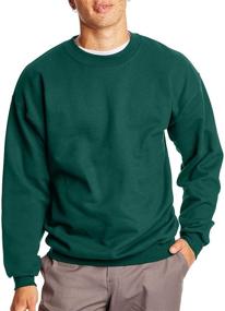 img 4 attached to Hanes Ultimate Heavyweight Fleece Sweatshirt - Boost Your Comfort and Style