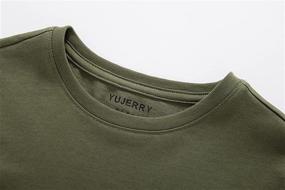 img 2 attached to Yujerry Striped Unisex T-Shirt for Boys in Tops, Tees & Shirts