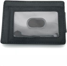 img 2 attached to 💼 Stylish Cash Stash: Minimalist Blocking Protection for Men's Accessories