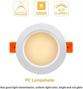 img 2 attached to 💡 Industrial Electrical Dimmable Downlight Equivalent to Recessed Lighting