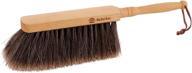 🐴 redecker horsehair hand brush: premium quality, 11-3/4-inch brush with oiled beechwood handle logo