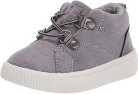 img 4 attached to 👟 Stylish and Durable: Carters Boys Edison Sneaker Toddler Boys' Shoes for All-Day Comfort