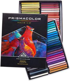 img 4 attached to 🖍️ Пастельные мелки Prismacolor Premier NuPastel, цветные палочки фирмы, 96 штук - мультицветный