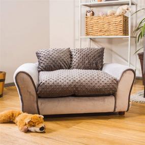 img 2 attached to Keet Westerhill Pet Sofa Bed: Plush 🐾 Comfort and Stylish Design for Your Beloved Pet