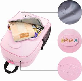 img 1 attached to Adorable Mommore Unicorn Backpack for 🦄 Preschoolers & Toddlers – Quality Kids' Backpacks