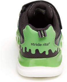 img 2 attached to 👟 Светящиеся кроссовки Stride Rite Lighted Swirl: Подсветка ногтей Ultimate для детей (унисекс)