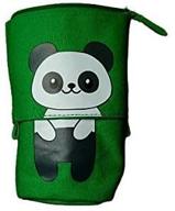 🐼 panda cute animal pen holder telescope pencil box - unique and versatile! logo