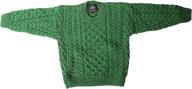 👕 aran woollen mills - carraig donn irish merino wool crew cut sweater for children logo