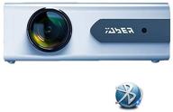 📽️ yaber v3 мини bluetooth проектор 5500 люксов full hd 1080p с зумом, портативный жк-led проектор для дома и улицы для ios/android/tv stick/ps4/pc/bluetooth колонки (синий) логотип