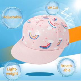 img 1 attached to Outdoor Boys' Accessories: Adjustable Toddler Trucker Baseball Cap